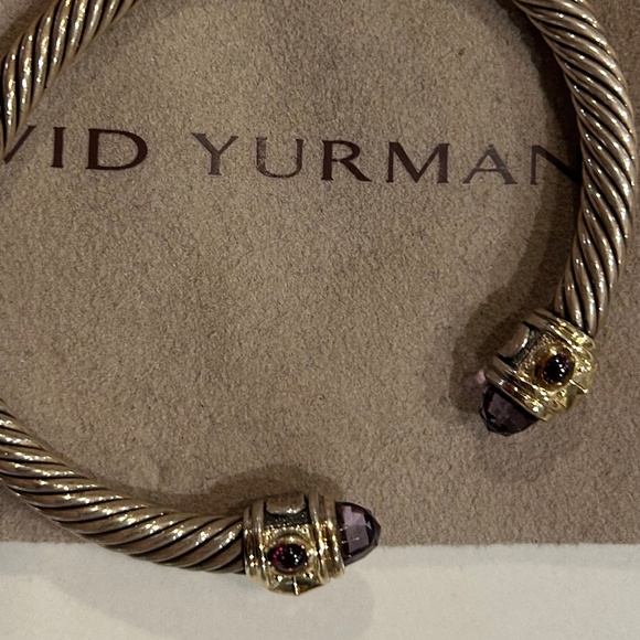 David Yurman Amethyst Bracelet - Picture 1 of 12
